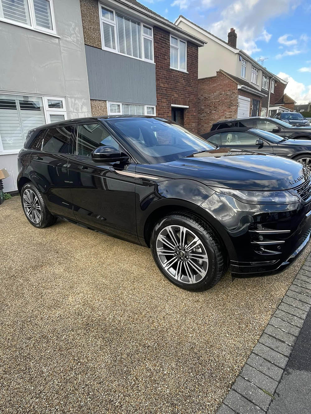 Range Rover after valeting