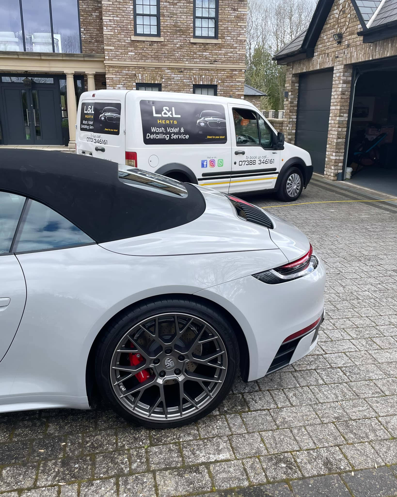 437962492_122137434692214747_9133995335339356457_n L&L Herts mobile valeting van