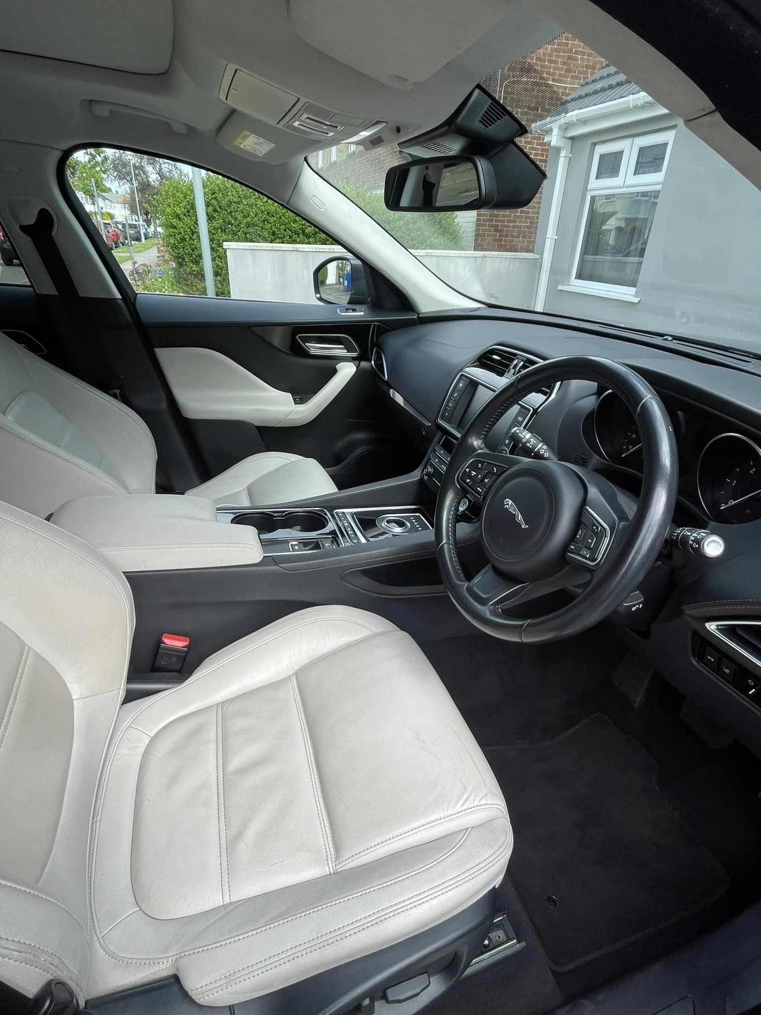 Jaguar interior detailing