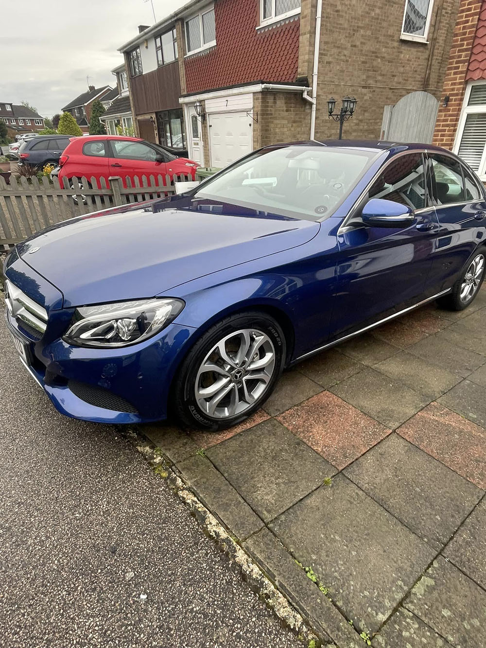 Ceramic coating done on a Mercedes